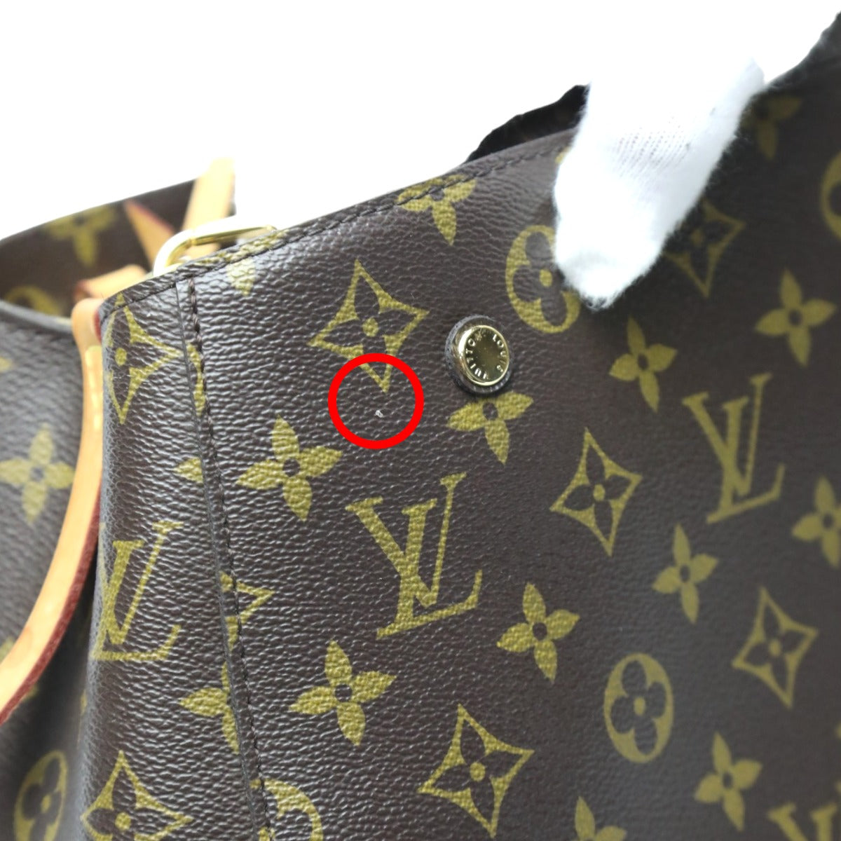 LOUIS VUITTON Shoulder Bag
 Monogram Montaigne BB Handbag Monogram Canvas M41055 Brown LV
 [SS]
 【second hand】 