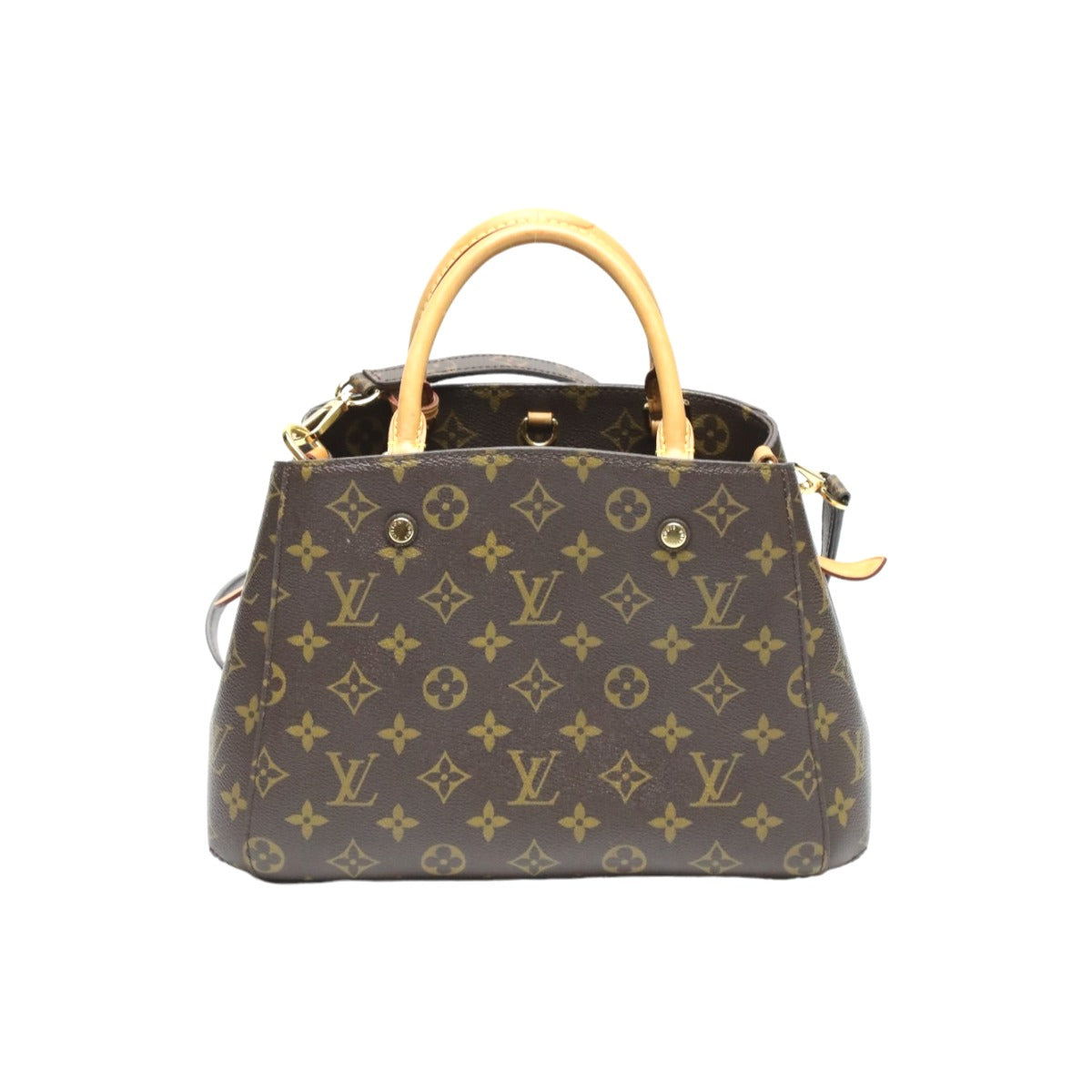 LOUIS VUITTON Shoulder Bag
 Monogram Montaigne BB Handbag Monogram Canvas M41055 Brown LV
 [SS]
 【second hand】 