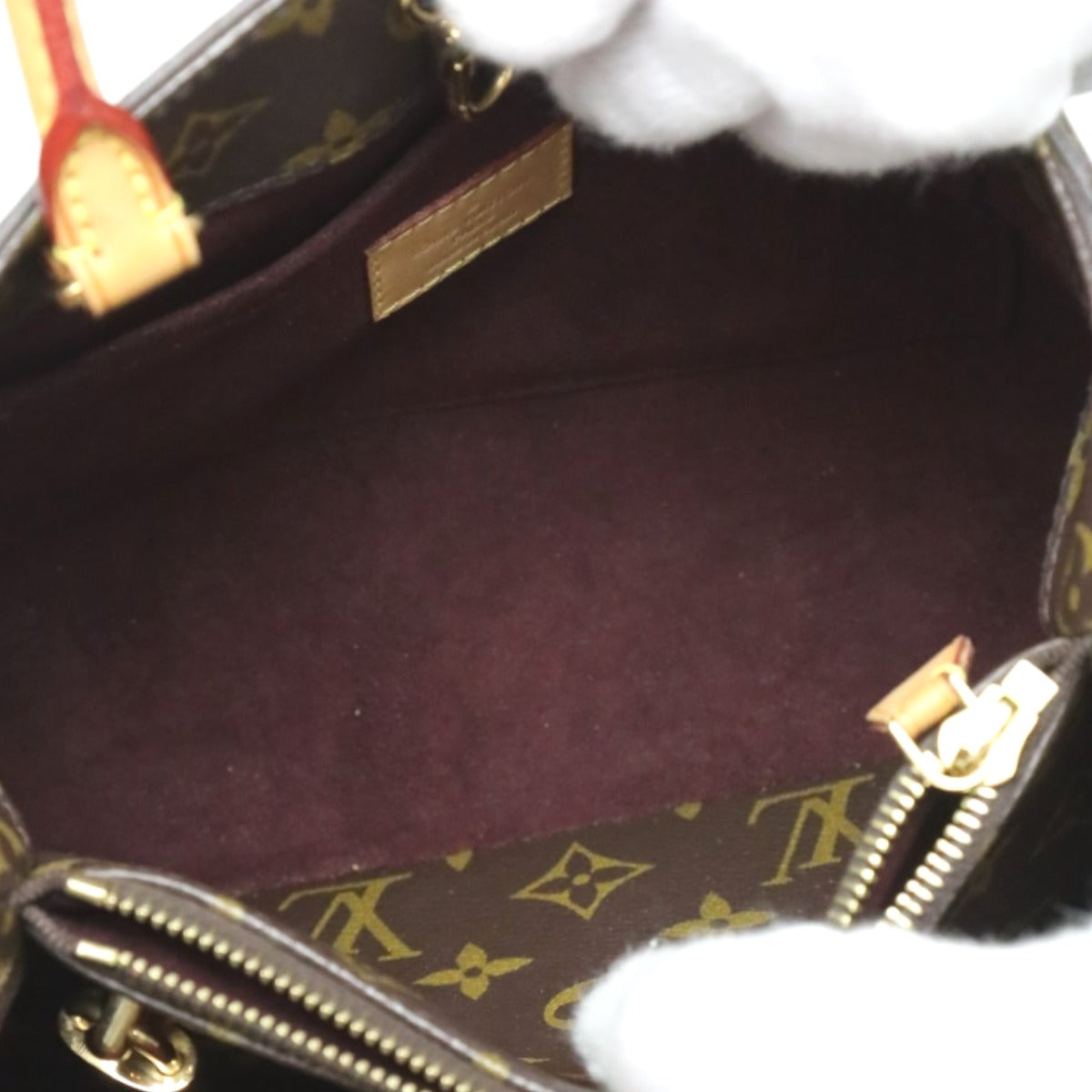 LOUIS VUITTON Shoulder Bag
 Monogram Montaigne BB Handbag Monogram Canvas M41055 Brown LV
 [SS]
 【second hand】 