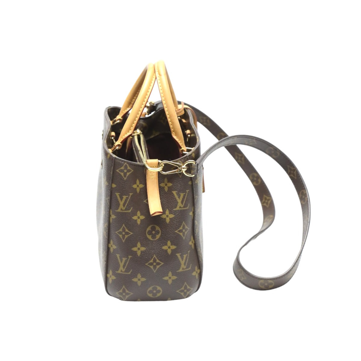 LOUIS VUITTON Shoulder Bag
 Monogram Montaigne BB Handbag Monogram Canvas M41055 Brown LV
 [SS]
 【second hand】 