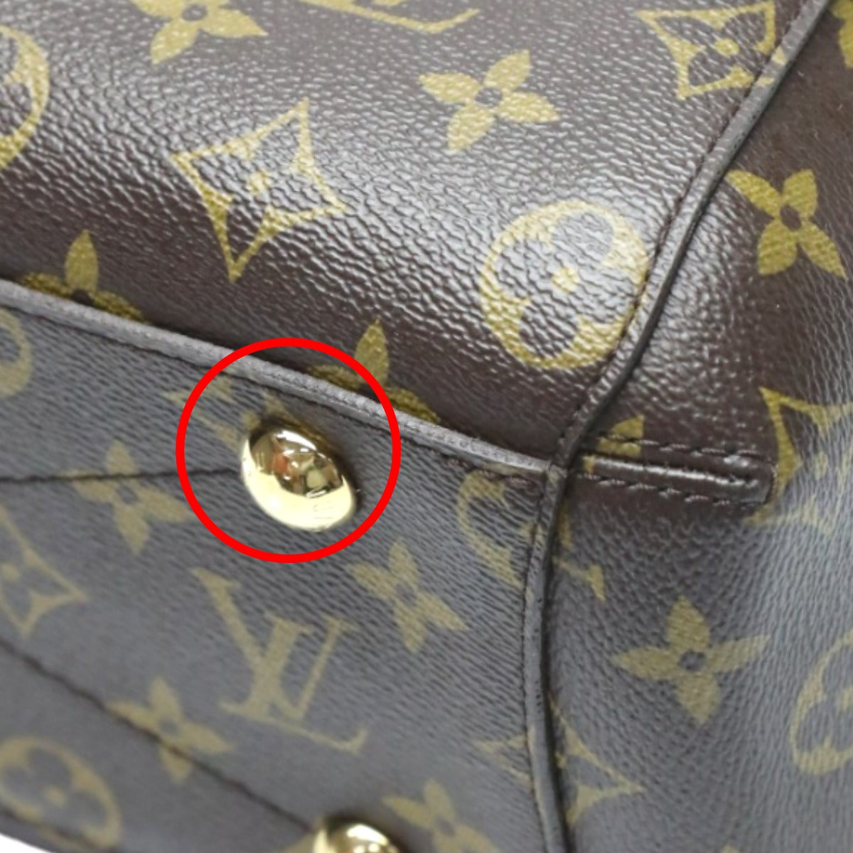 LOUIS VUITTON Shoulder Bag
 Monogram Montaigne BB Handbag Monogram Canvas M41055 Brown LV
 [SS]
 【second hand】 