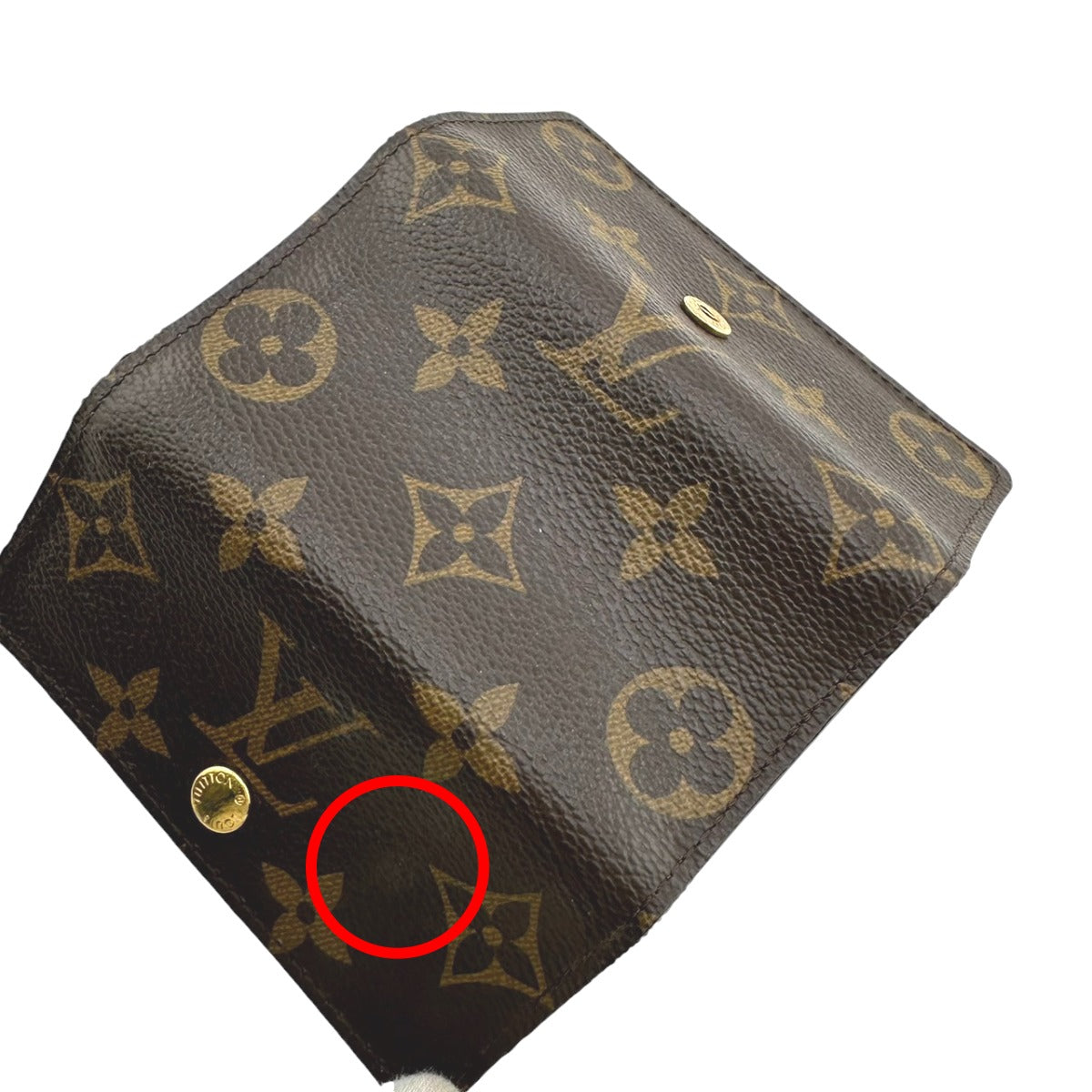 ルイヴィトン LOUIS VUITTON キーケース
 ミュルティクレ4 モノグラム 4本用キーケース モノグラムキャンバス M62631 ブラウン LV
 【SS】
 【中古】