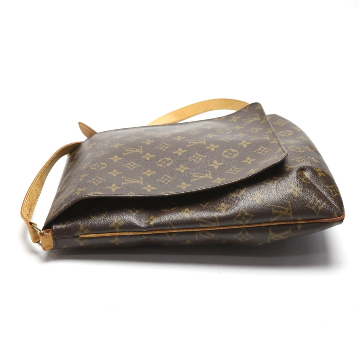 ルイヴィトン LOUIS VUITTON ショルダーバッグ
 斜め掛けショルダー モノグラム ミュゼット モノグラムキャンバス M51256 ブラウン LV
 【SS】
 【中古】