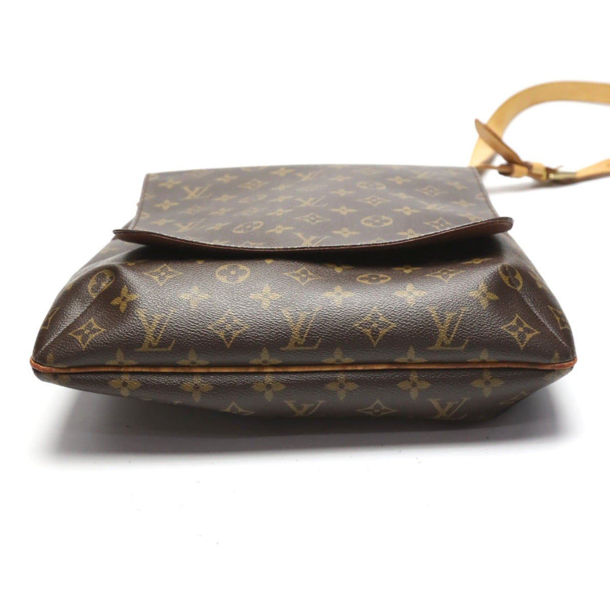 ルイヴィトン LOUIS VUITTON ショルダーバッグ
 斜め掛けショルダー モノグラム  ミュゼット モノグラムキャンバス M51256 ブラウン LV
 【SS】
 【中古】