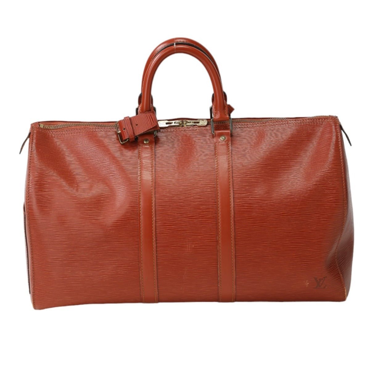 Louis Vuitton Boston Bag
 Epi Keepall 45 Travel Bag, Epi Leather, M42973, Kenyan Brown, LV
 [SS]
 【second hand】 