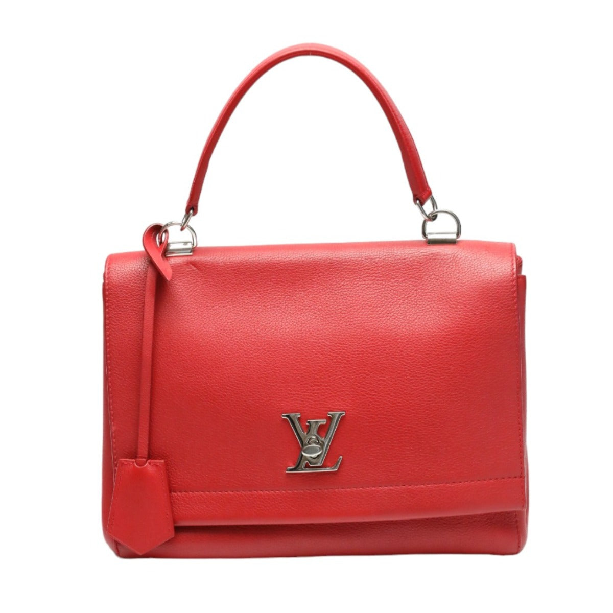 ルイヴィトン LOUIS VUITTON ショルダーバッグ
 ハンドバッグ カーフ ロックミーⅡ グレインカーフレザー M50363 ルビー LV
 【SS】
 【中古】