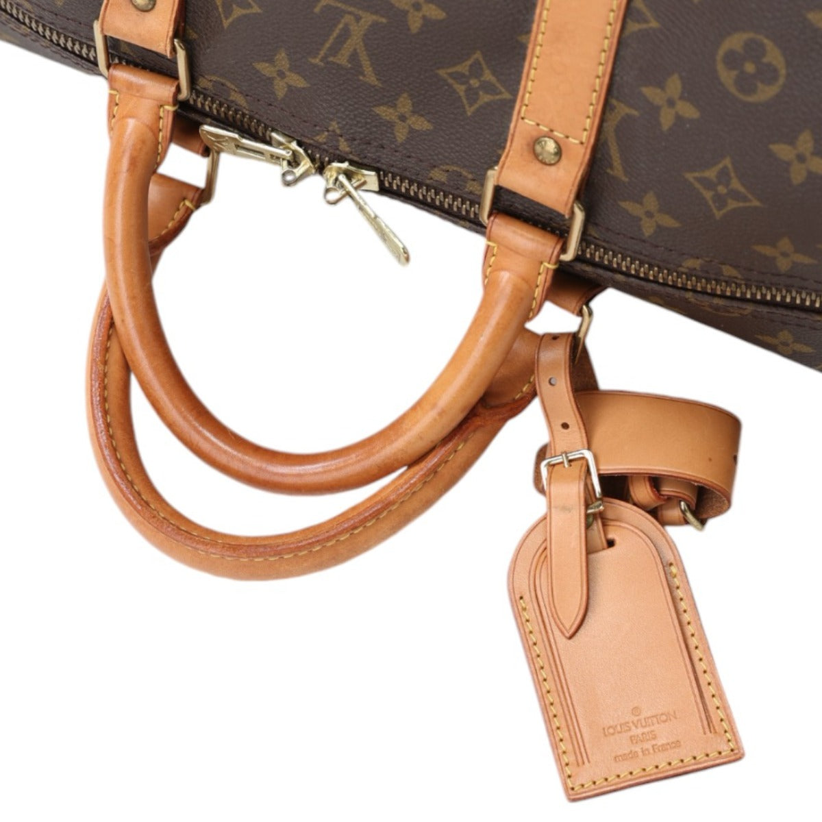 ルイヴィトン LOUIS VUITTON ボストンバッグ
 旅行カバン モノグラム  キーポル・バンドリエール55 モノグラムキャンバス M41414 ブラウン LV
 【SS】
 【中古】