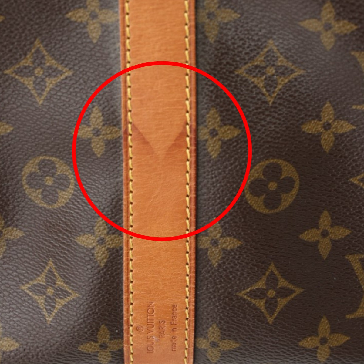 ルイヴィトン LOUIS VUITTON ボストンバッグ
 旅行カバン モノグラム  キーポル・バンドリエール55 モノグラムキャンバス M41414 ブラウン LV
 【SS】
 【中古】