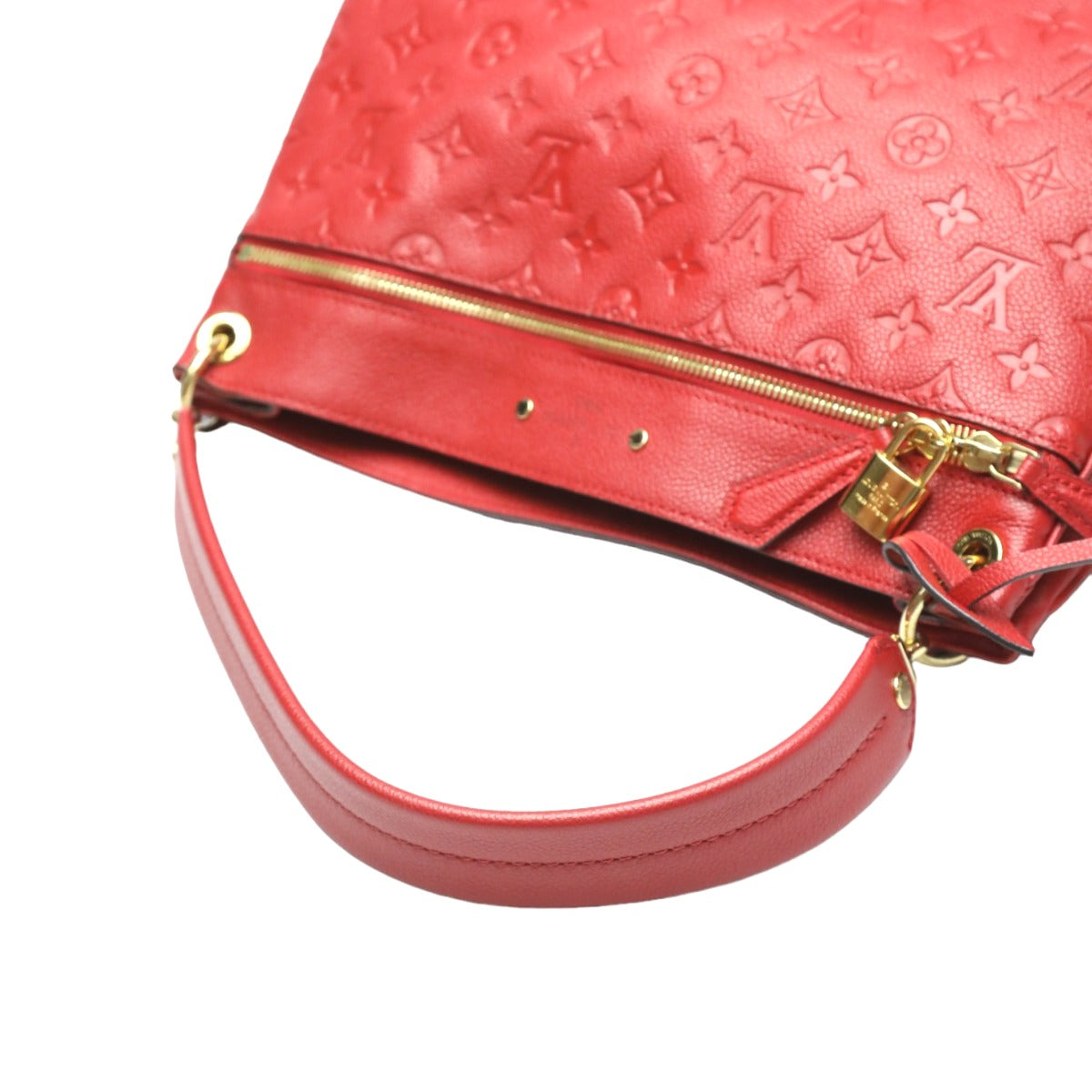 LOUIS VUITTON Handbags
 One-shoulder Monogram Empreinte Spontini Monogram Empreinte M42820 Red LV
 [SS]
 【second hand】 