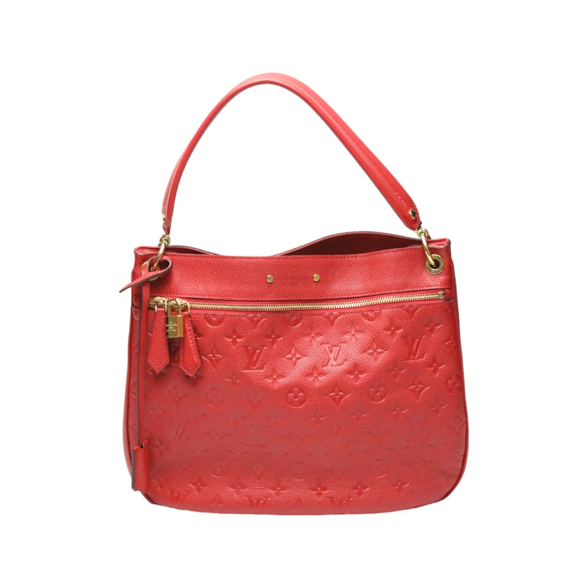 LOUIS VUITTON Handbags
 One-shoulder Monogram Empreinte Spontini Monogram Empreinte M42820 Red LV
 [SS]
 【second hand】 