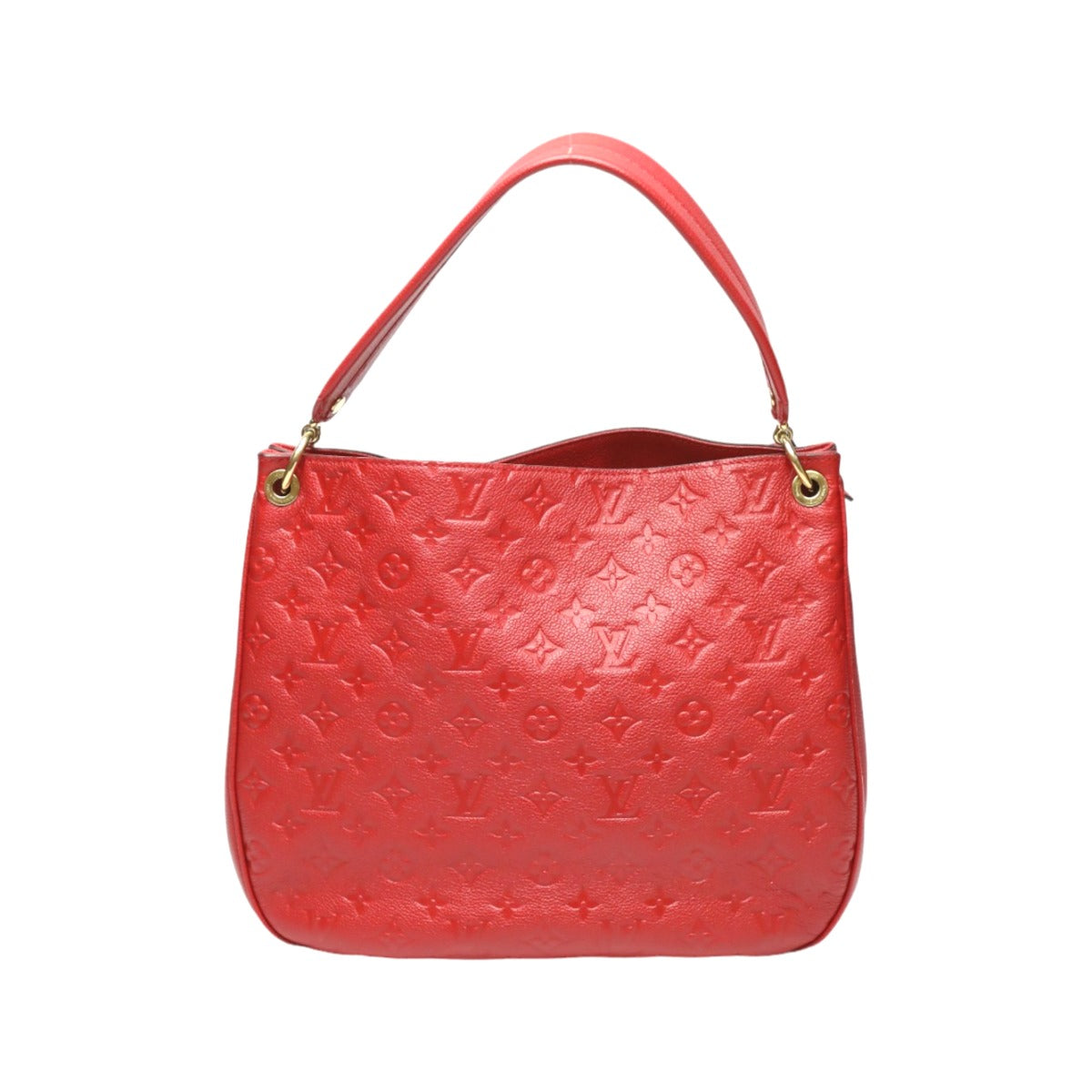 LOUIS VUITTON Handbags
 One-shoulder Monogram Empreinte Spontini Monogram Empreinte M42820 Red LV
 [SS]
 【second hand】 