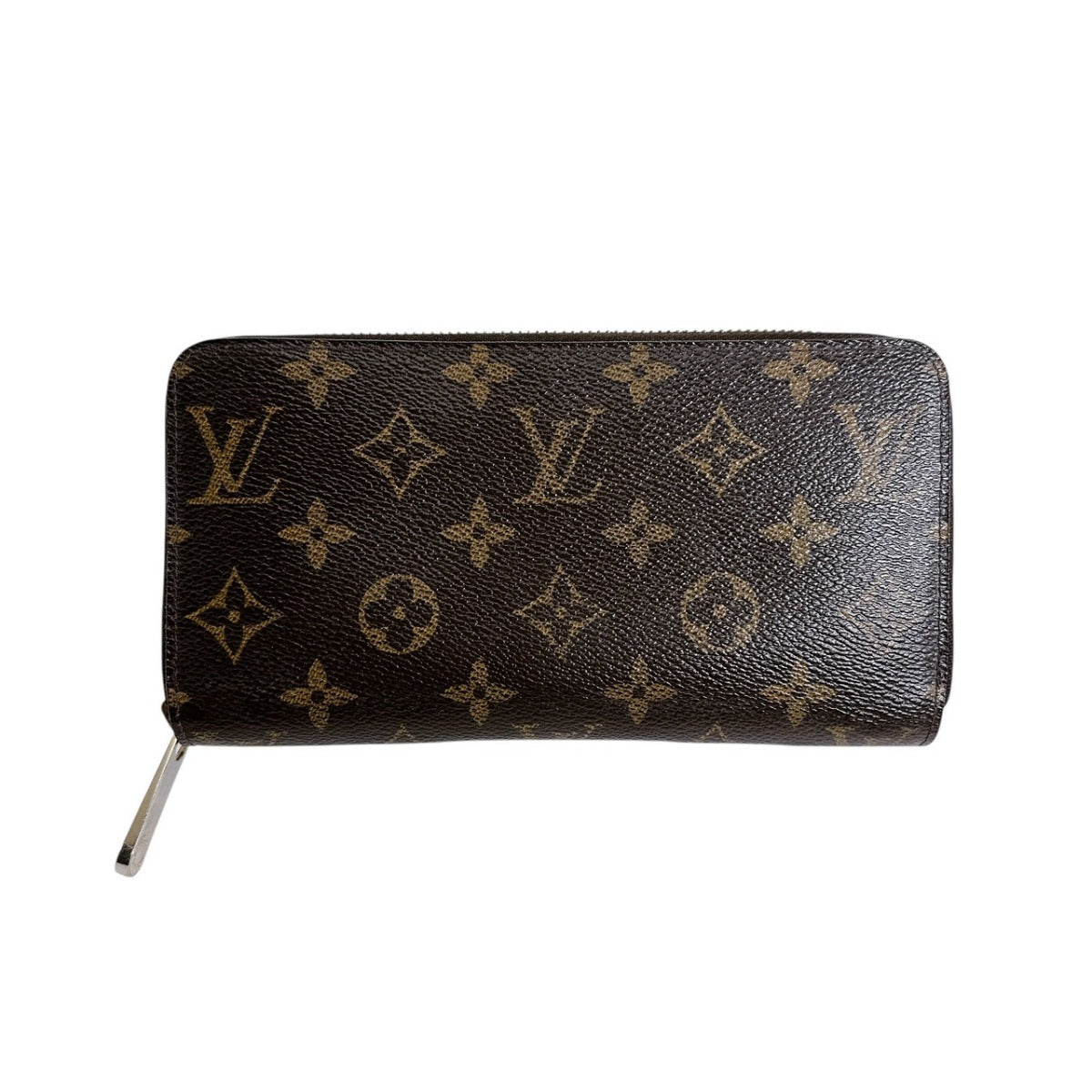 ルイヴィトン LOUIS VUITTON 長財布
 ジッピーウォレット モノグラム ラウンドファスナー モノグラムキャンバス M60017 ブラウン LV
 【SS】
 【中古】