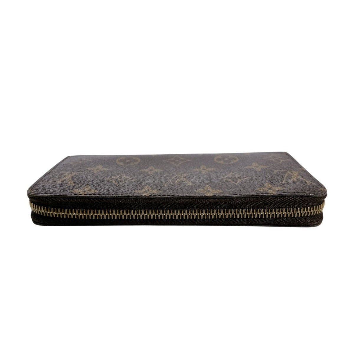 ルイヴィトン LOUIS VUITTON 長財布
 ジッピーウォレット モノグラム ラウンドファスナー モノグラムキャンバス M60017 ブラウン LV
 【SS】
 【中古】