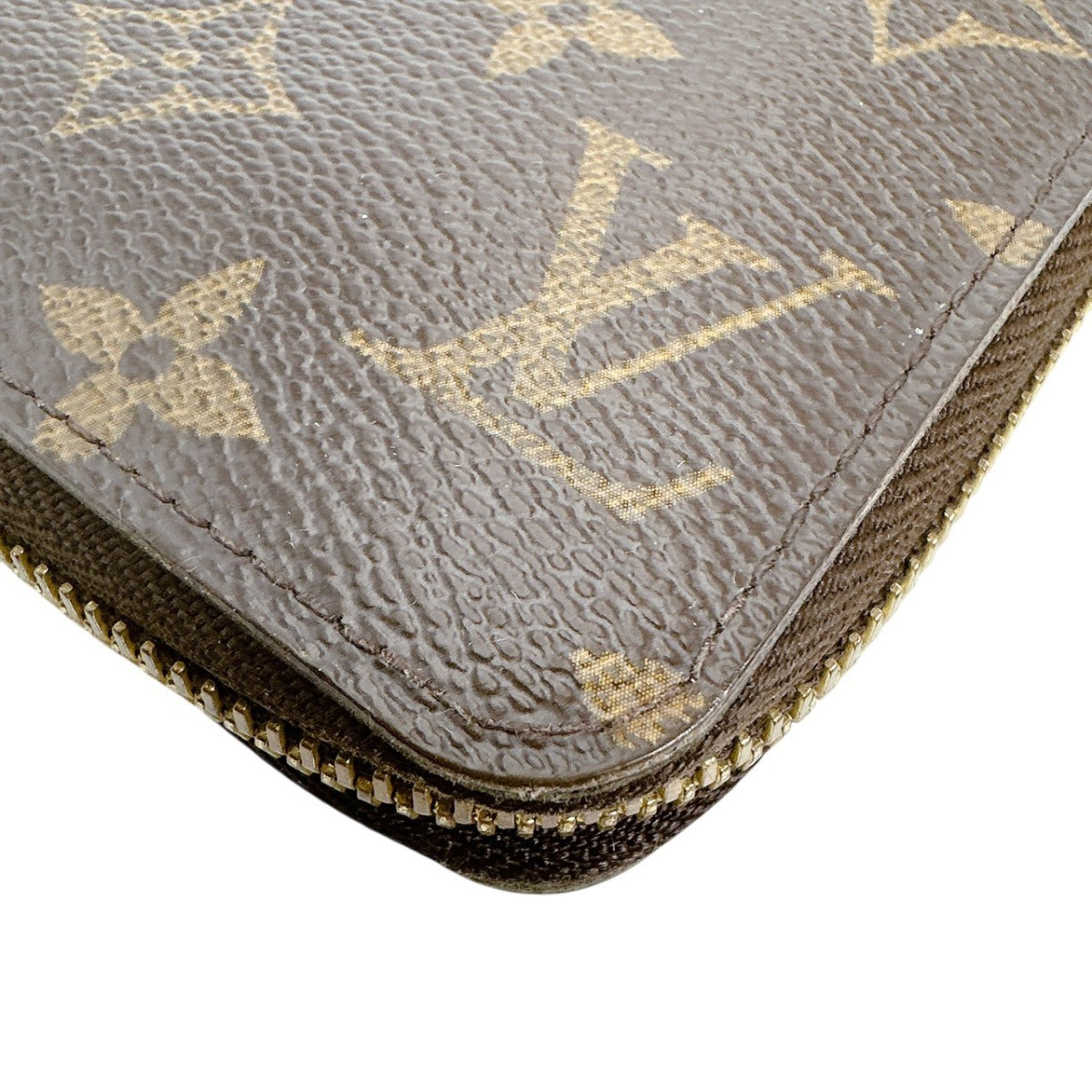 ルイヴィトン LOUIS VUITTON 長財布
 ジッピーウォレット モノグラム ラウンドファスナー モノグラムキャンバス M60017 ブラウン LV
 【SS】
 【中古】