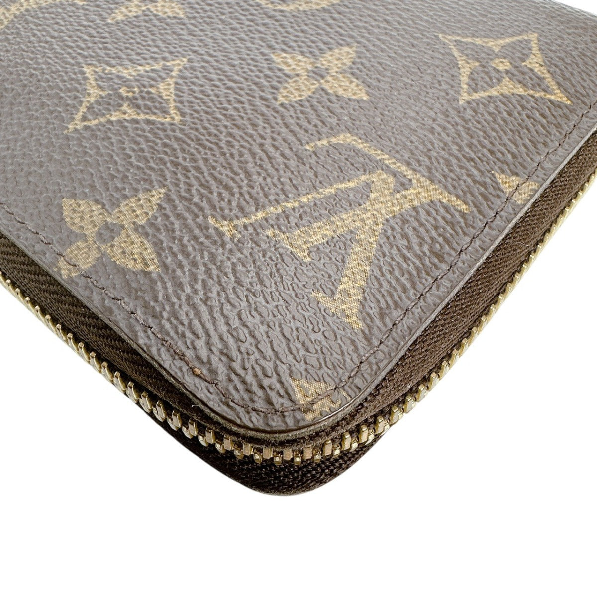 ルイヴィトン LOUIS VUITTON 長財布
 ジッピーウォレット モノグラム ラウンドファスナー モノグラムキャンバス M60017 ブラウン LV
 【SS】
 【中古】