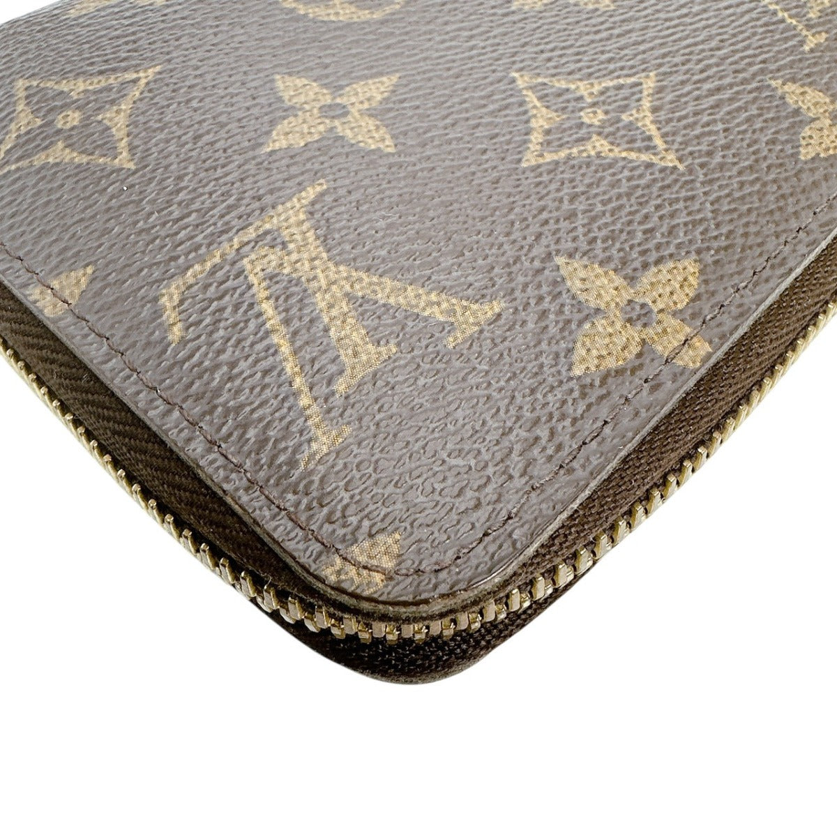 ルイヴィトン LOUIS VUITTON 長財布
 ジッピーウォレット モノグラム ラウンドファスナー モノグラムキャンバス M60017 ブラウン LV
 【SS】
 【中古】