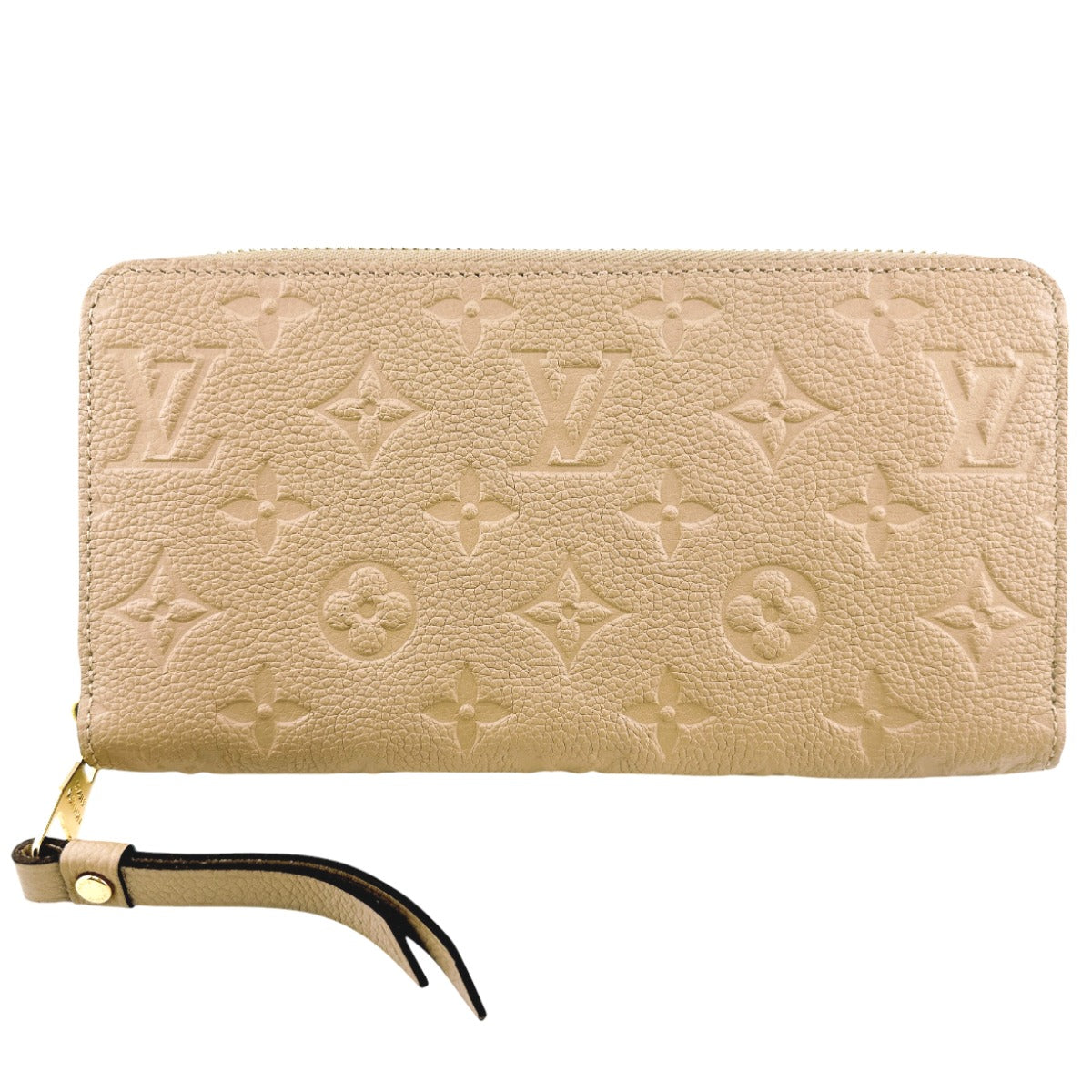 ルイヴィトン LOUIS VUITTON 長財布
 ラウンドファスナー モノグラム ジッピーウォレット モノグラムアンプラント M60746 デュンヌ LV
 【SS】
 【中古】