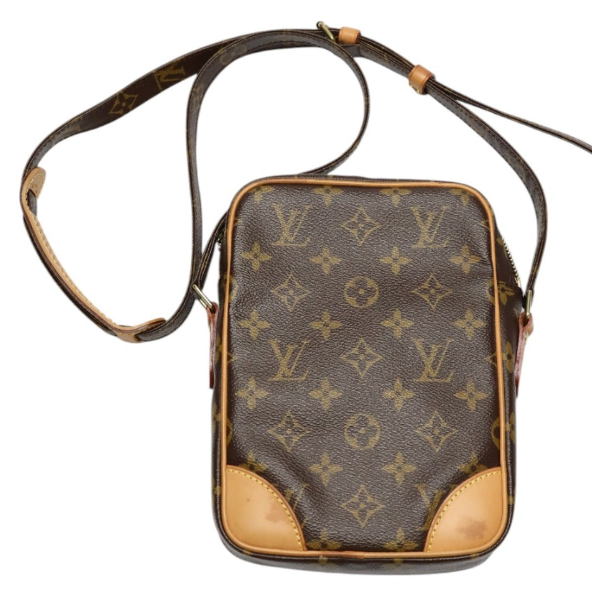 ルイヴィトン LOUIS VUITTON ショルダーバッグ
 ショルダーバッグ モノグラム ダヌーブ モノグラムキャンバス M45266 ブラウン LV
 【SS】
 【中古】