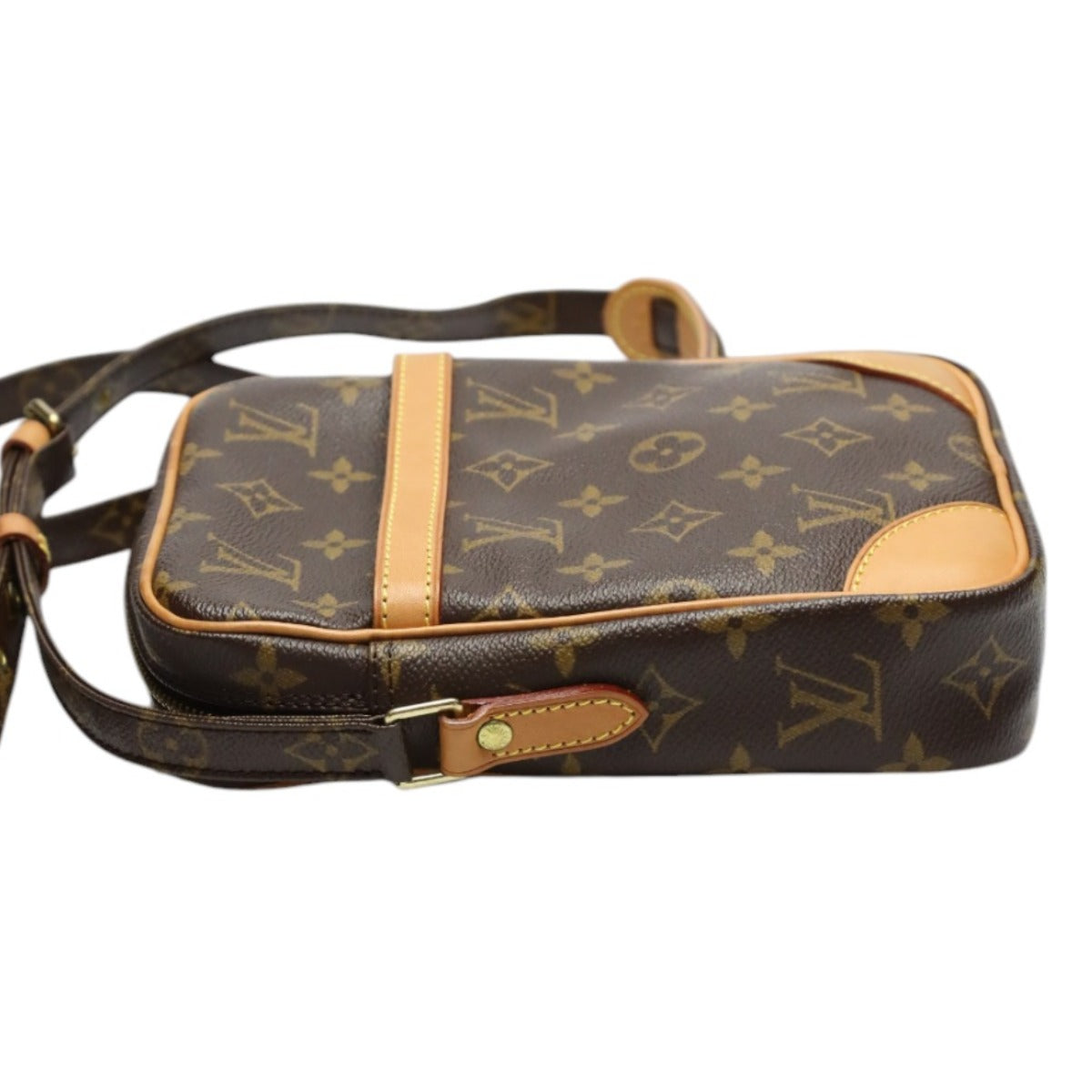 ルイヴィトン LOUIS VUITTON ショルダーバッグ
 ショルダーバッグ モノグラム ダヌーブ モノグラムキャンバス M45266 ブラウン LV
 【SS】
 【中古】