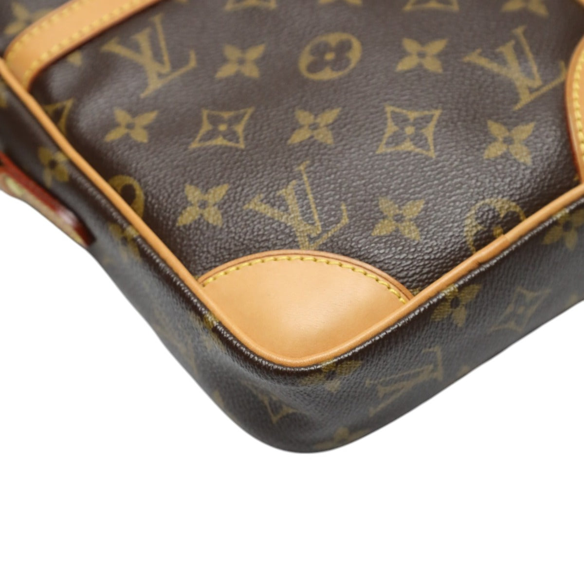 ルイヴィトン LOUIS VUITTON ショルダーバッグ
 ショルダーバッグ モノグラム ダヌーブ モノグラムキャンバス M45266 ブラウン LV
 【SS】
 【中古】