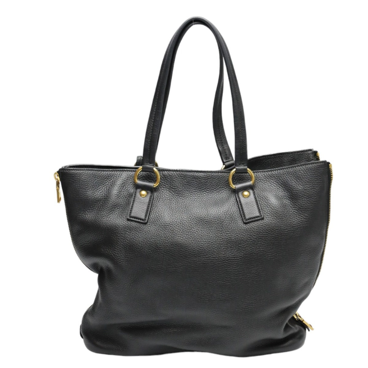 PRADA Tote Bag
 Tote bag leather black [SS]
 【second hand】 