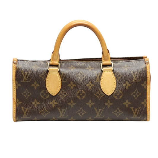 ルイヴィトン LOUIS VUITTON ハンドバッグ
 ハンドバッグ モノグラム ポパンクール モノグラムキャンバス M40009 ブラウン LV
 【SS】
 【中古】