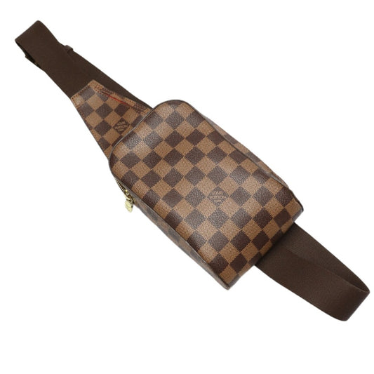 Louis Vuitton LOUIS VUITTON Body Bag
 Waist pouch Damier Geronimos Damier canvas N51994 Brown LV
 [SS]
 【second hand】