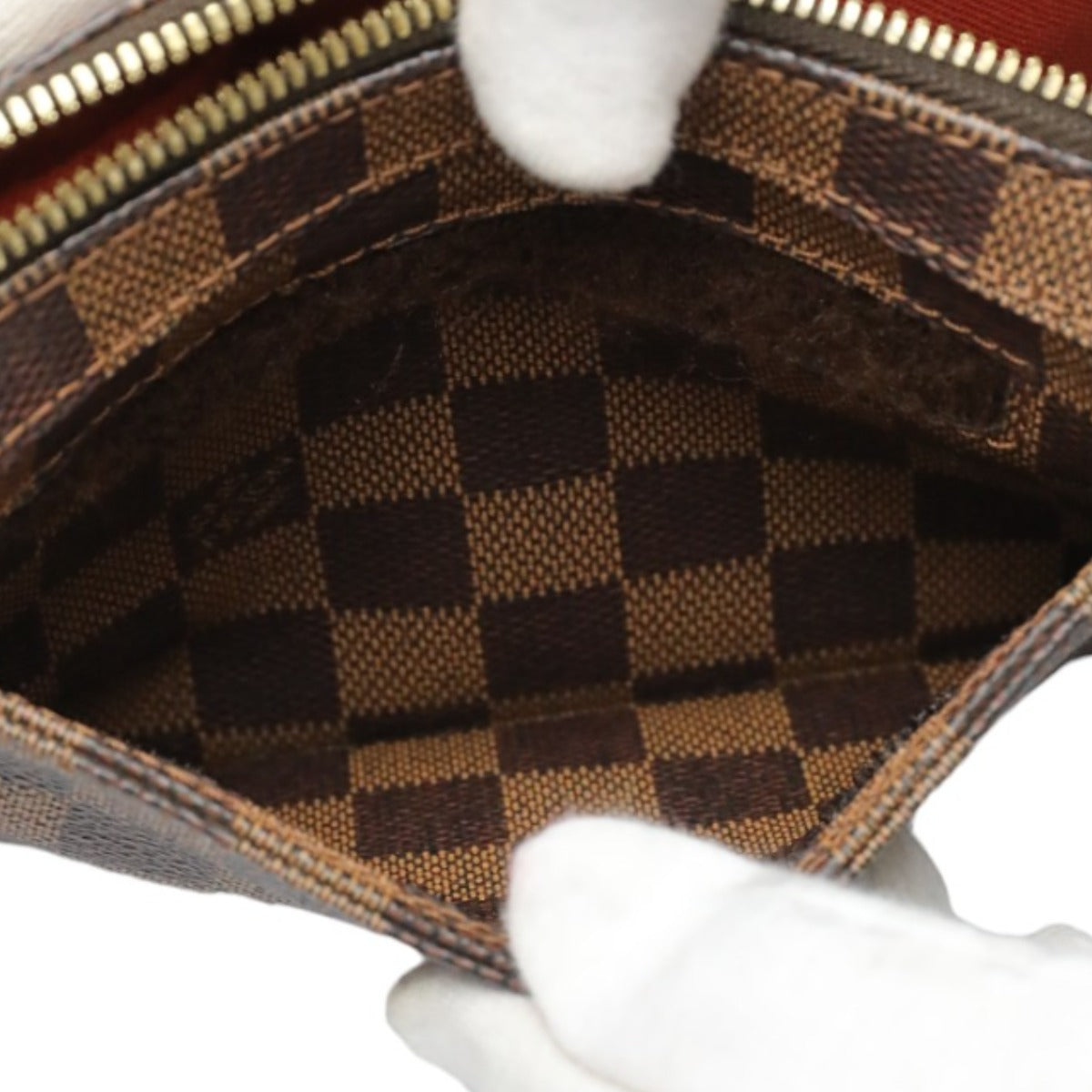 Louis Vuitton LOUIS VUITTON Body Bag
 Waist pouch Damier Geronimos Damier canvas N51994 Brown LV
 [SS]
 【second hand】