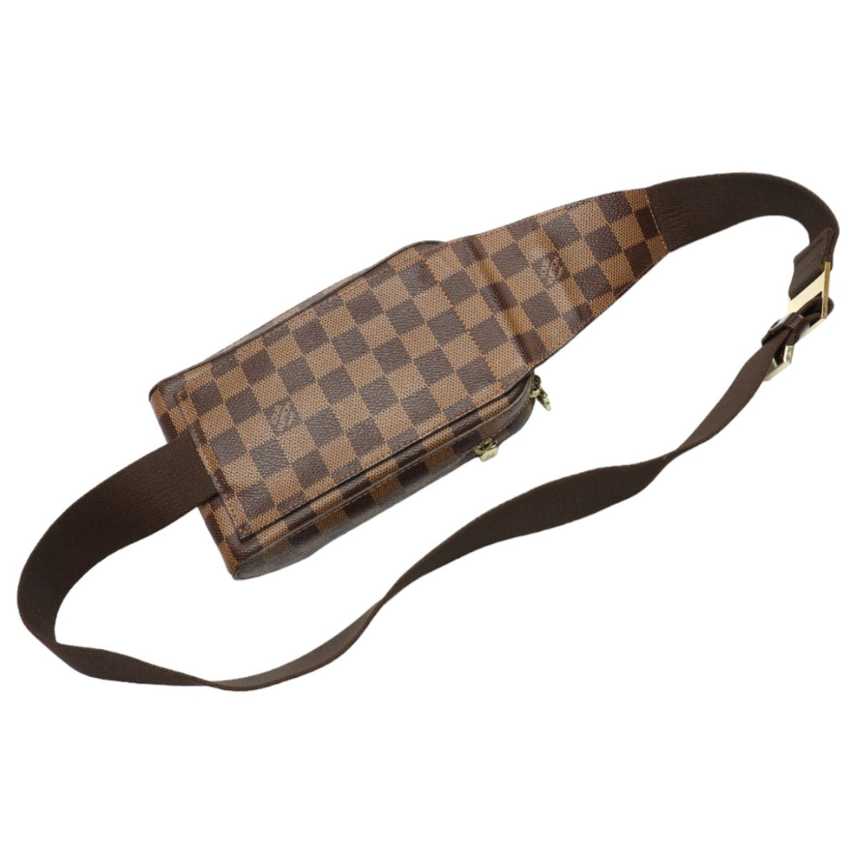 Louis Vuitton LOUIS VUITTON Body Bag
 Waist pouch Damier Geronimos Damier canvas N51994 Brown LV
 [SS]
 【second hand】