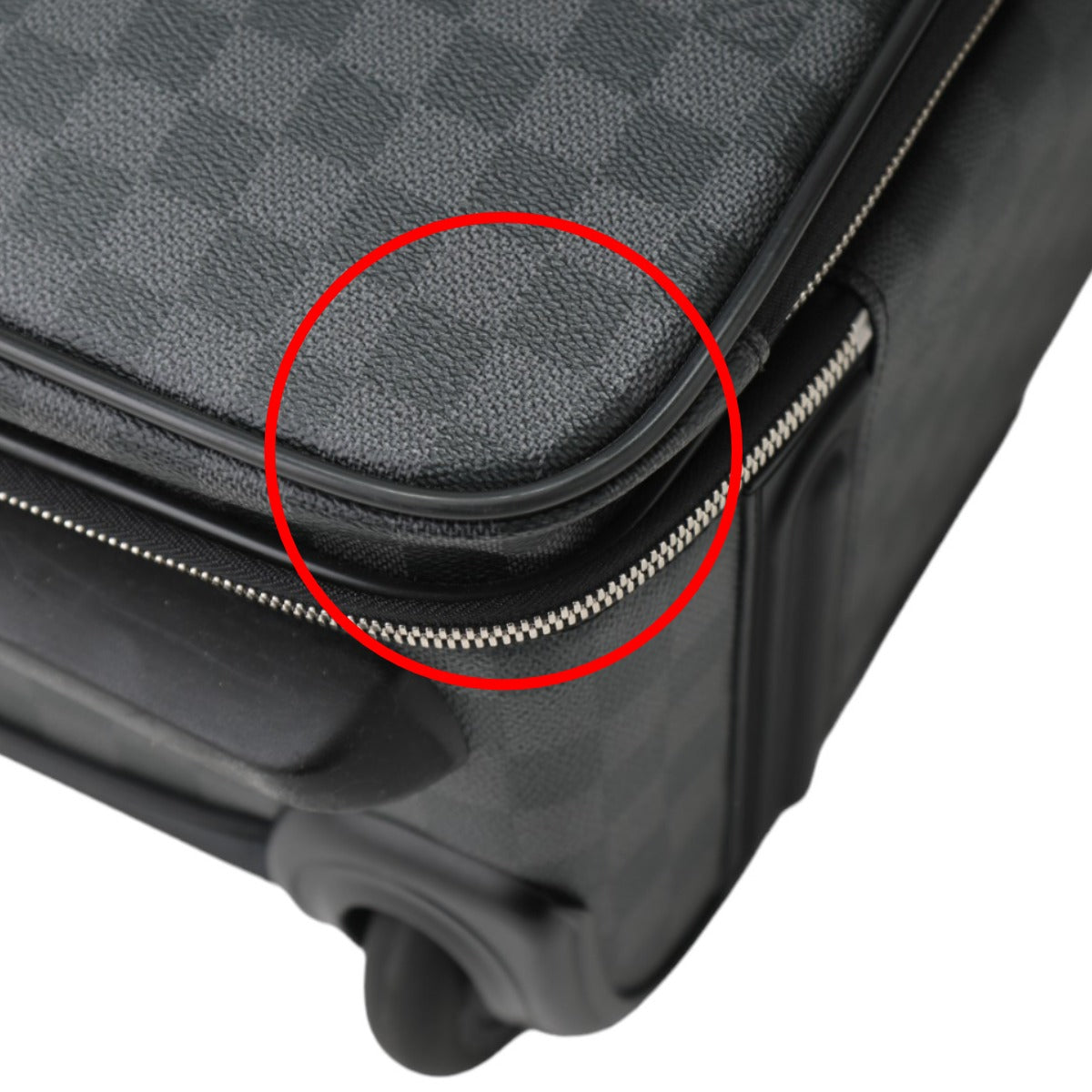 LOUIS VUITTON Carry Bag
 Damier Pegasus 55 Wheeled Suitcase in Damier Graphite Canvas N23300 Grey LV
 [SS]
 【second hand】 