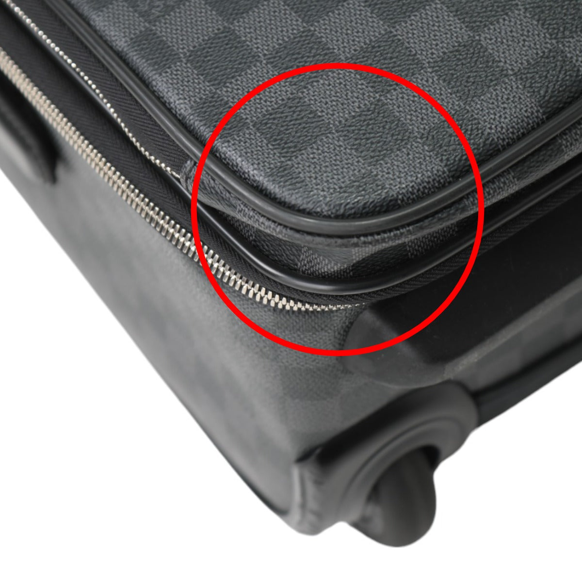 LOUIS VUITTON Carry Bag
 Damier Pegasus 55 Wheeled Suitcase in Damier Graphite Canvas N23300 Grey LV
 [SS]
 【second hand】 