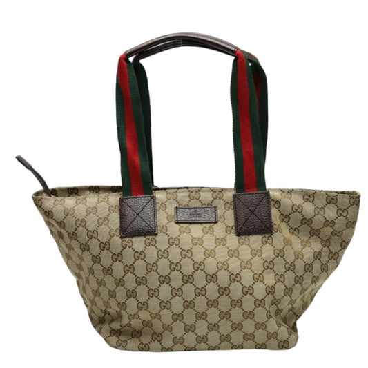 グッチ GUCCI トートバッグ
 ハンドバッグ GGキャンバス 131230 ベージュ 【SS】
 【中古】