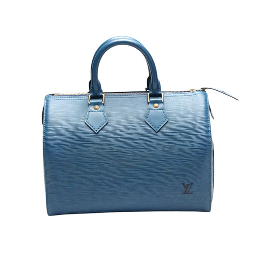 ルイヴィトン LOUIS VUITTON ハンドバッグ
 ハンドバッグ エピ スピーディ エピレザー M5923G ブルー LV
 【SS】
 【中古】