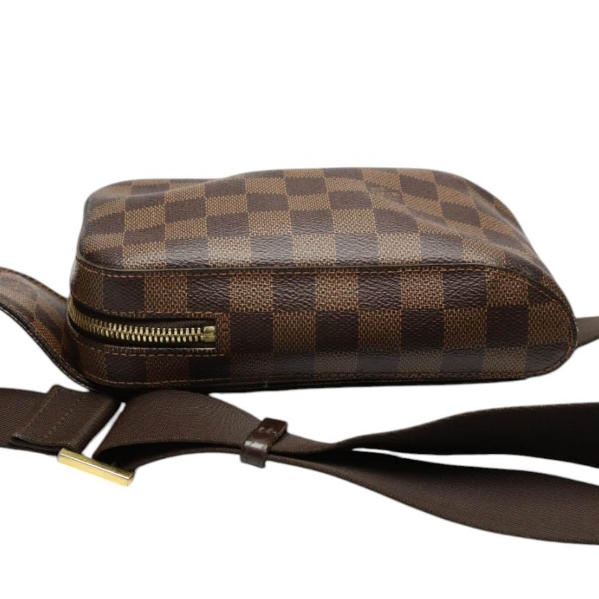 ルイヴィトン LOUIS VUITTON ボディバッグ
 ウエストポーチ ダミエ ジェロニモス  ダミエキャンバス N51994 エベヌ LV
 【SS】
 【中古】