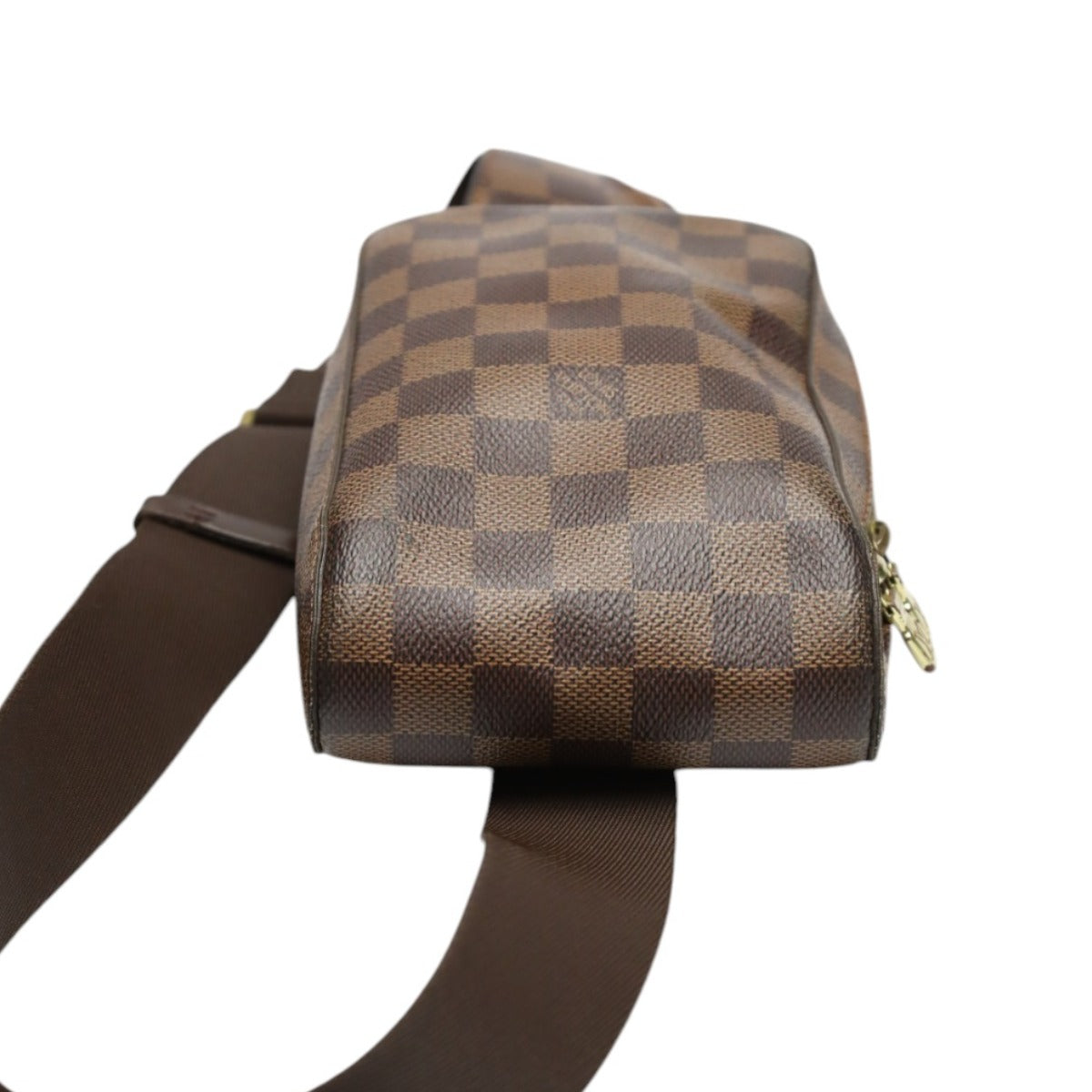 ルイヴィトン LOUIS VUITTON ボディバッグ
 ウエストポーチ ダミエ ジェロニモス  ダミエキャンバス N51994 エベヌ LV
 【SS】
 【中古】