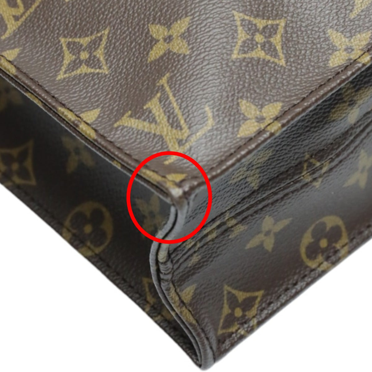 ルイヴィトン LOUIS VUITTON トートバッグ
 トートバッグ   モノグラム サックプラ モノグラムキャンバス M51140 ブラウン LV
 【SS】
 【中古】