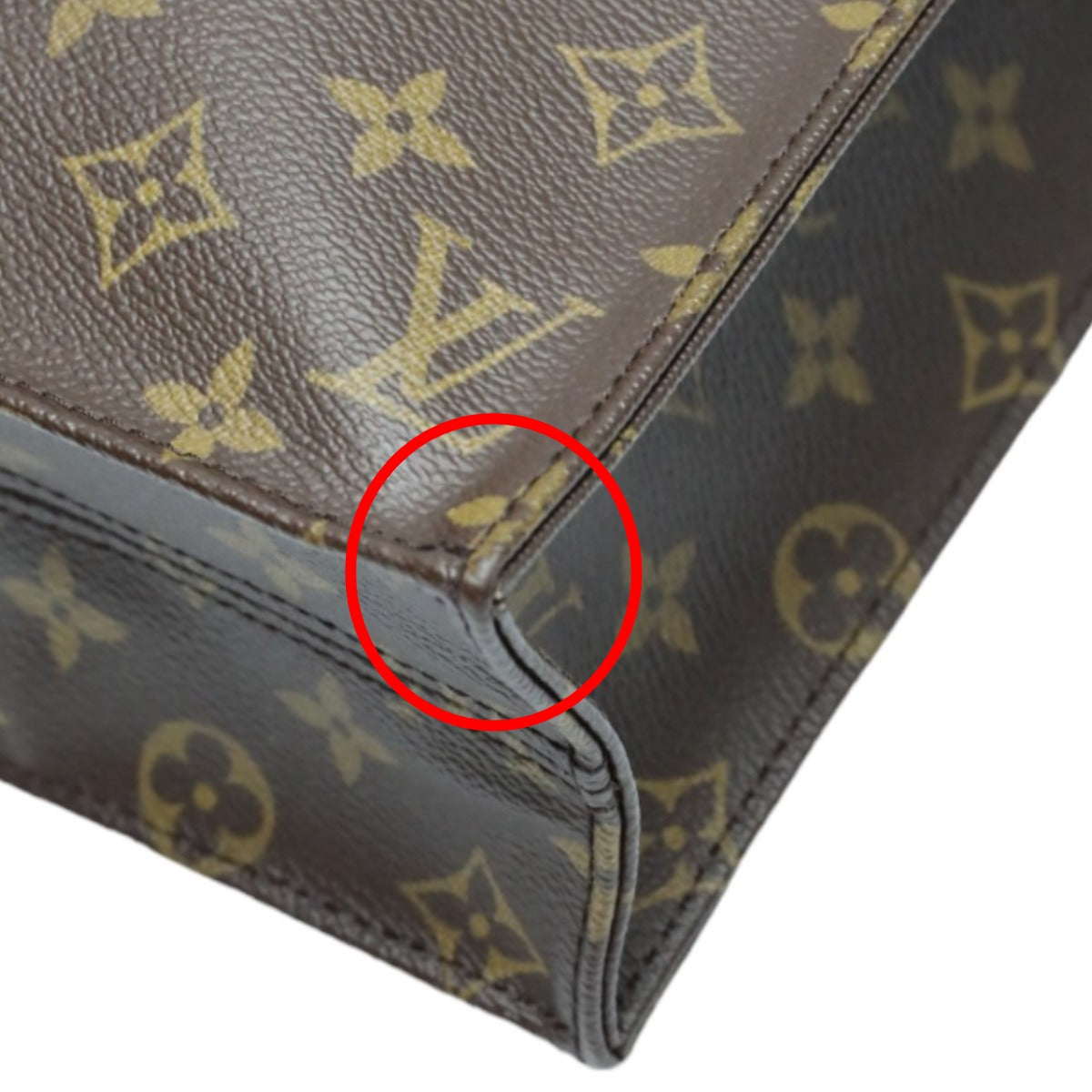 ルイヴィトン LOUIS VUITTON トートバッグ
 トートバッグ   モノグラム サックプラ モノグラムキャンバス M51140 ブラウン LV
 【SS】
 【中古】