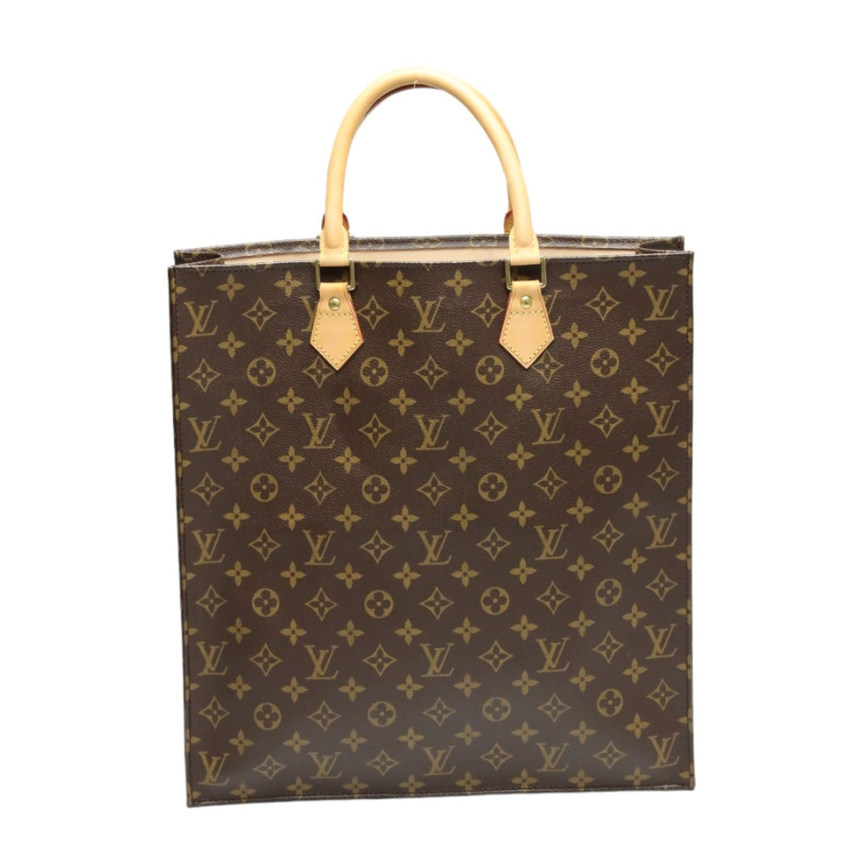 ルイヴィトン LOUIS VUITTON トートバッグ
 トートバッグ   モノグラム サックプラ モノグラムキャンバス M51140 ブラウン LV
 【SS】
 【中古】