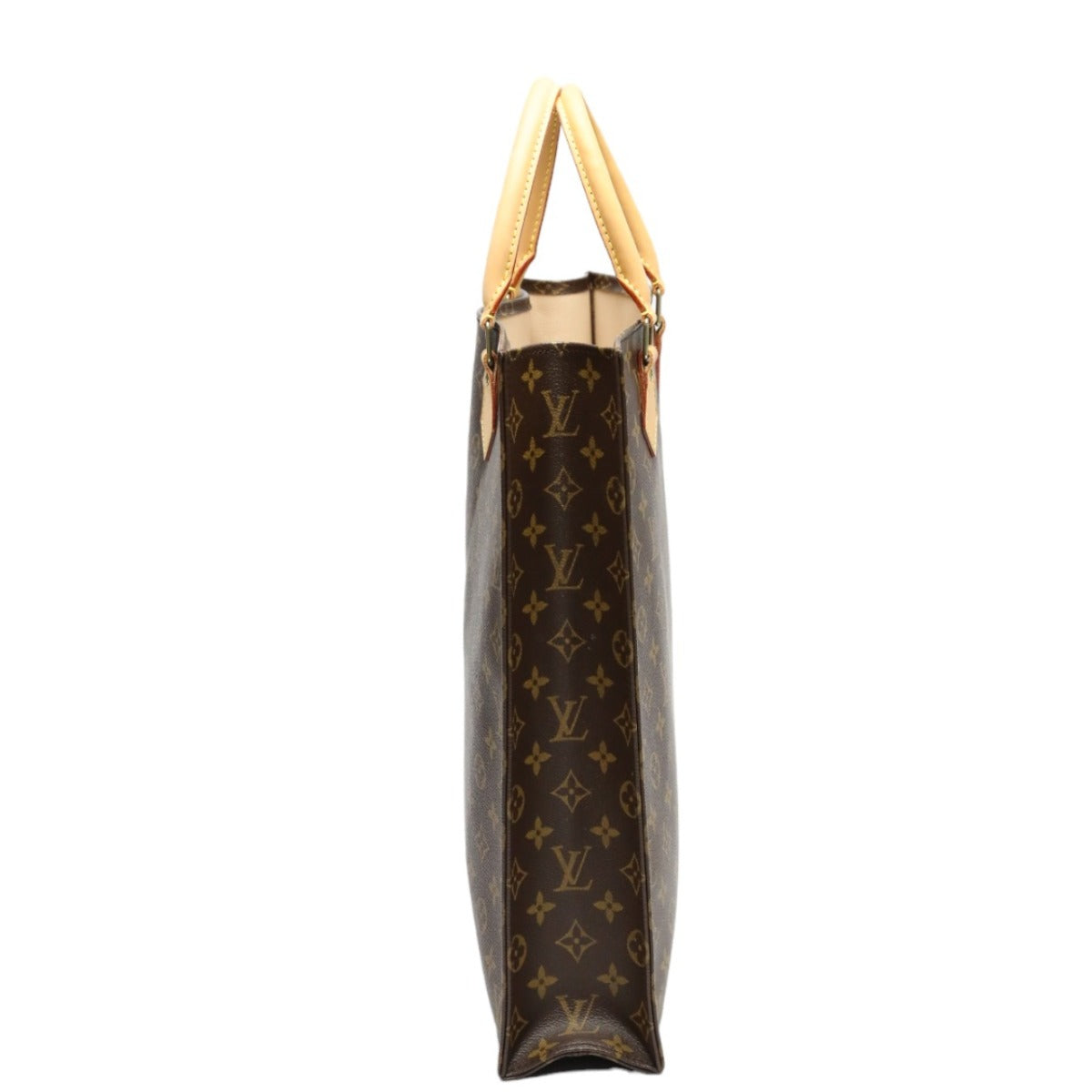 ルイヴィトン LOUIS VUITTON トートバッグ
 トートバッグ   モノグラム サックプラ モノグラムキャンバス M51140 ブラウン LV
 【SS】
 【中古】