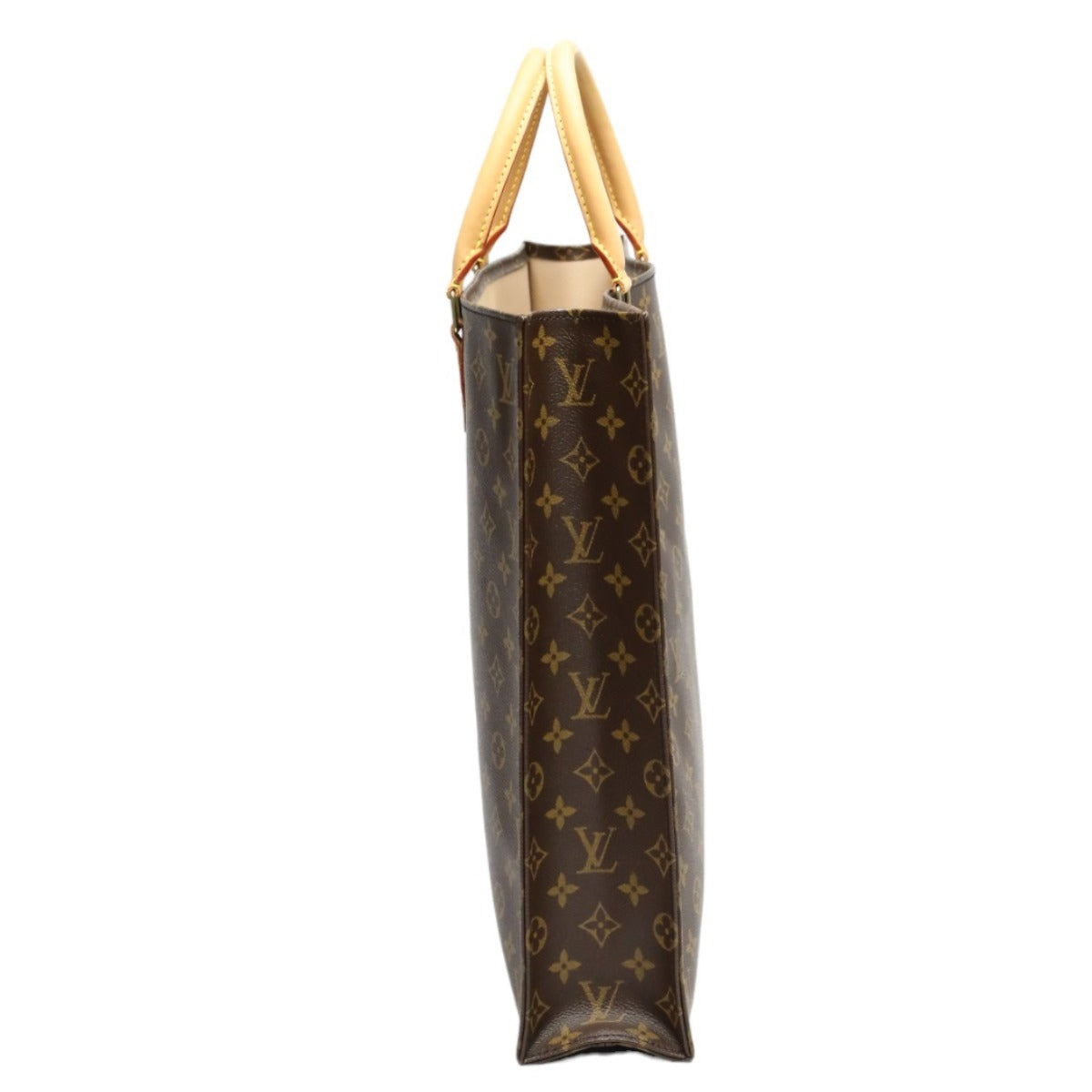 ルイヴィトン LOUIS VUITTON トートバッグ
 トートバッグ   モノグラム サックプラ モノグラムキャンバス M51140 ブラウン LV
 【SS】
 【中古】