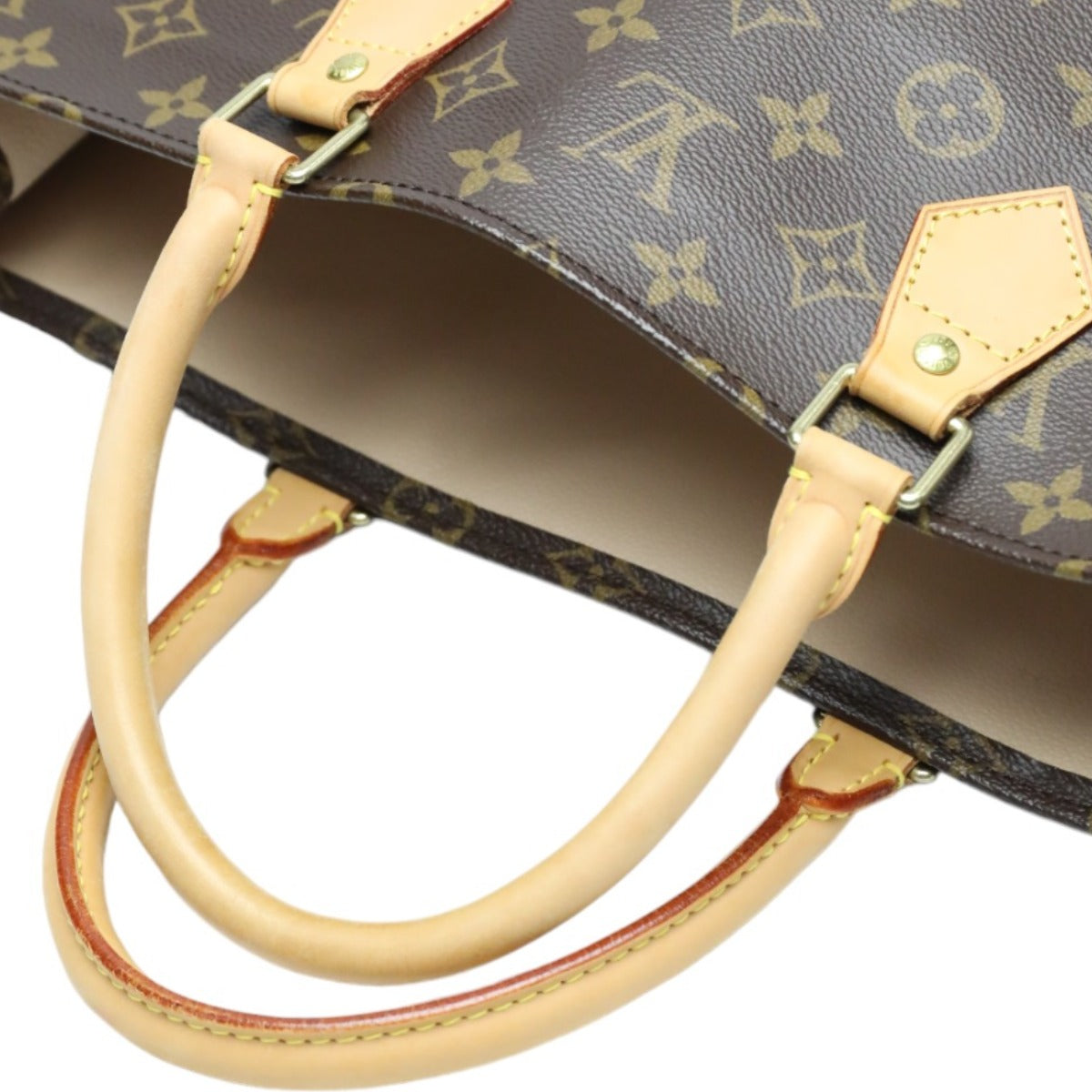 ルイヴィトン LOUIS VUITTON トートバッグ
 トートバッグ   モノグラム サックプラ モノグラムキャンバス M51140 ブラウン LV
 【SS】
 【中古】