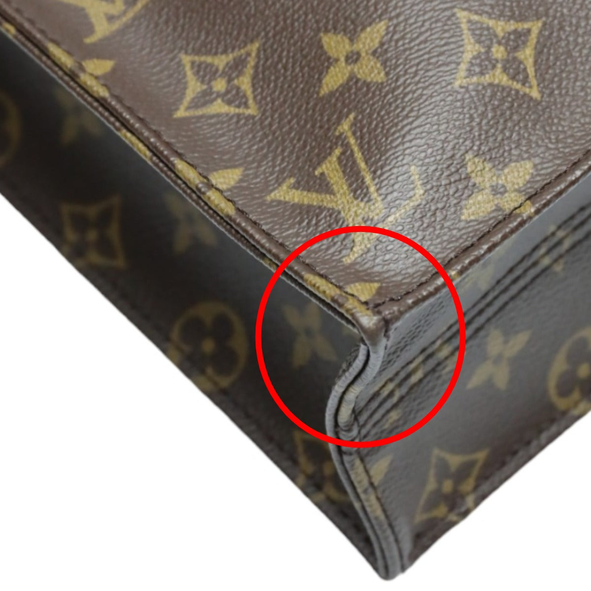 ルイヴィトン LOUIS VUITTON トートバッグ
 トートバッグ   モノグラム サックプラ モノグラムキャンバス M51140 ブラウン LV
 【SS】
 【中古】