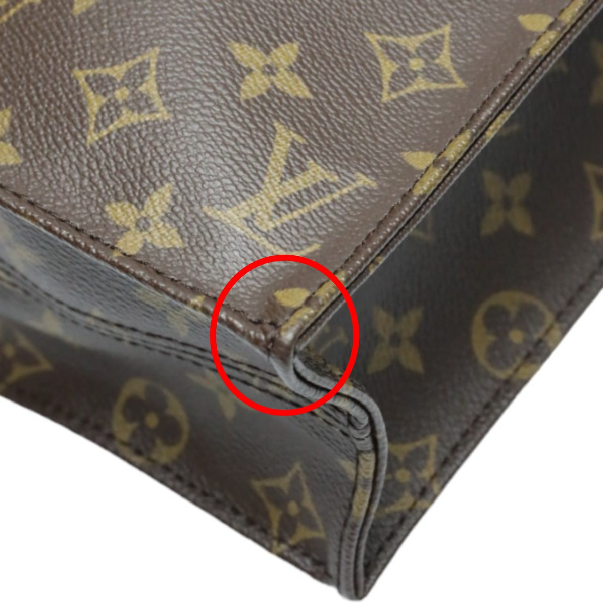 ルイヴィトン LOUIS VUITTON トートバッグ
 トートバッグ   モノグラム サックプラ モノグラムキャンバス M51140 ブラウン LV
 【SS】
 【中古】