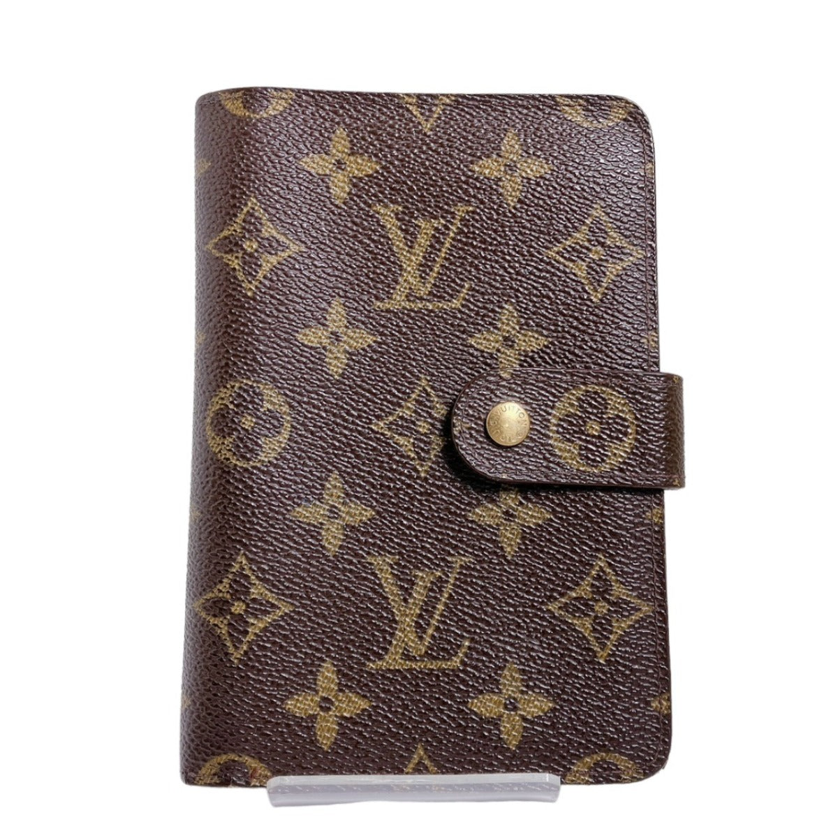 LOUIS VUITTON Bi-fold wallet
 Porto Papier Zip Monogram Coin Purse Monogram Canvas M61207 Brown LV
 [SS]
 【second hand】 