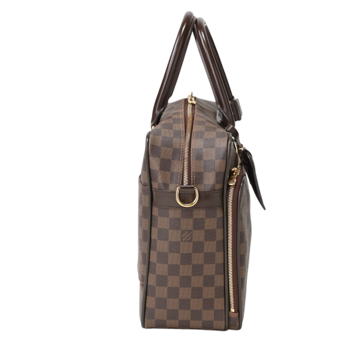 ルイヴィトン LOUIS VUITTON ハンドバッグ
 ハンドバッグ ダミエ イカール ダミエキャンバス N23252 ブラウン LV
 【SS】
 【中古】