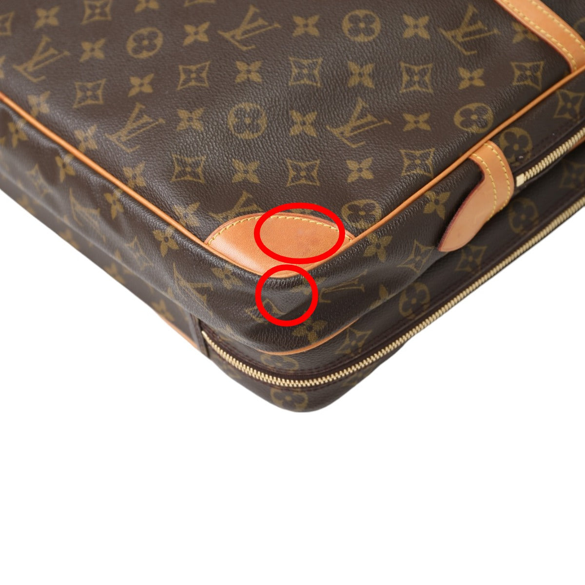 Louis Vuitton LOUIS VUITTON Business Bag
 Porte Document Voyage Monogram 2 Compartment Monogram Canvas M53362 Brown LV
 [SS]
 【second hand】 