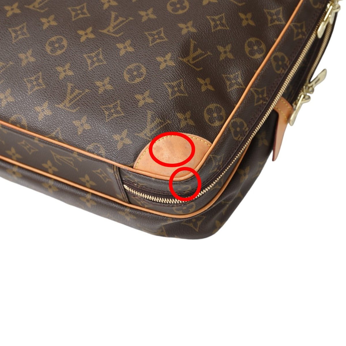 Louis Vuitton LOUIS VUITTON Business Bag
 Porte Document Voyage Monogram 2 Compartment Monogram Canvas M53362 Brown LV
 [SS]
 【second hand】 