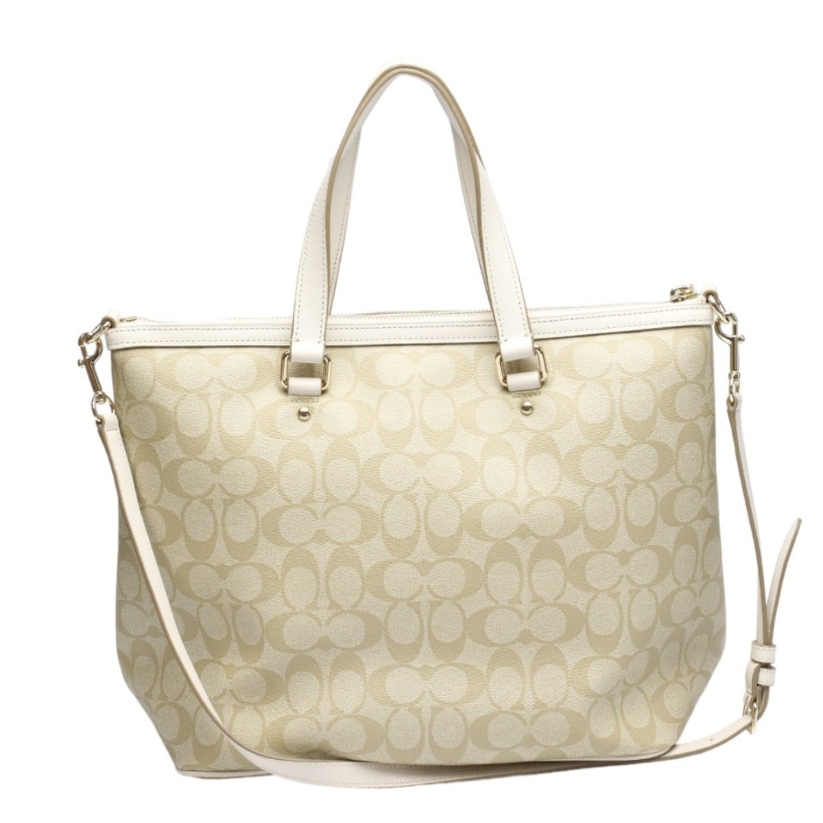 Coach COACH tote bag
 2WAY bag F34614 F34614 Beige [SS]
 【second hand】 