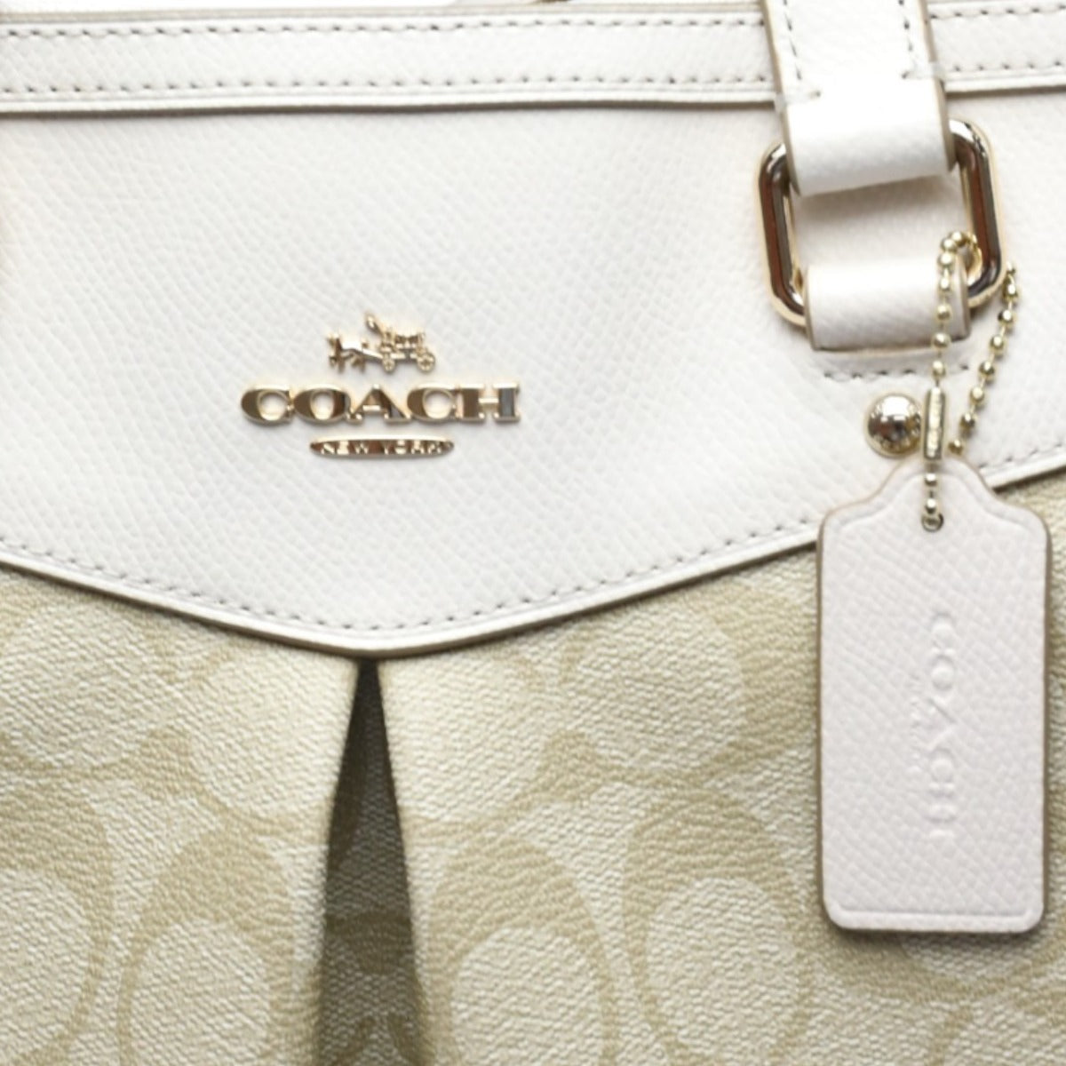 Coach COACH tote bag
 2WAY bag F34614 F34614 Beige [SS]
 【second hand】 