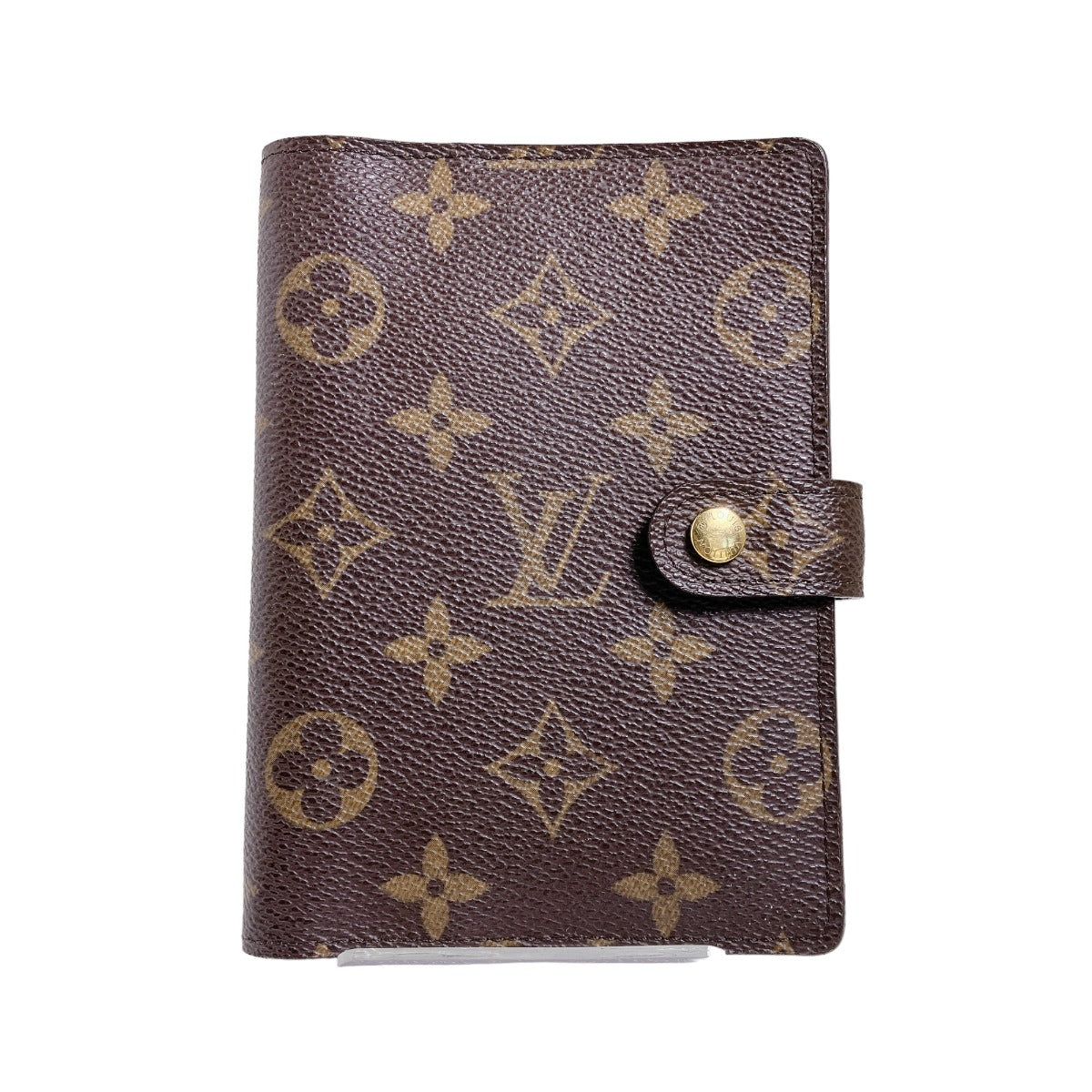 ルイヴィトン LOUIS VUITTON 手帳カバー
 手帳ケース モノグラム アジェンダPM モノグラムキャンバス R20005 ブラウン LV
 【SS】
 【中古】